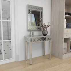 Set Of 2 Glam Wood Console Tables Gray - Olivia & May 22 Set Of 2 Glam Wood Console Tables Gray - Olivia & May -HOMCOM Shop GUEST 7cc4d147 48e8 42b3 9938 a1201089ddbe