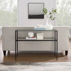 Ashton Console Table Matte Black - Crosley -HOMCOM Shop GUEST 7d79afa4 91c6 4f81 bbc9 02fc8c4f748b