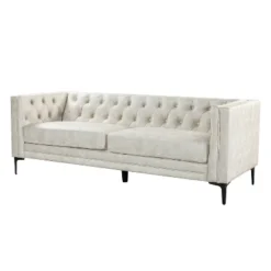 Wales 84" Contemporary Sofa With Tufted Back | ARTFUL LIVING DESIGN -HOMCOM Shop GUEST 7e264ffe 225e 47a6 919e 28f9ba52d1d6