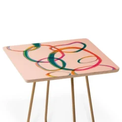 ThirtyOne Illustrations Love Side Table - Deny Designs