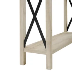 Sophie Rustic Industrial X Frame Entry Table - Saracina Home -HOMCOM Shop GUEST 7f83d8b4 8366 4fb8 a1f3 098e9e0b7d17