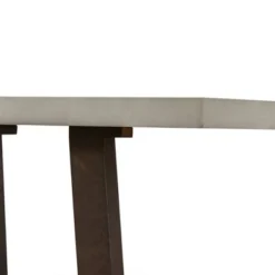 Rectangle Elodie Concrete/Oak Console Table Dark Gray - Armen Living -HOMCOM Shop GUEST 7fdf4430 4449 47f4 bb9b 459f4e6abab6