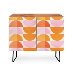 ThirtyOne Illustrations Tangerine Credenza - Deny Designs -HOMCOM Shop GUEST 8059d03c 5eda 44ac ad3f a77f988d95f3