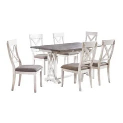 Isle Shores Fold Out Console Cream - Treasure Trove Accents 17 Isle Shores Fold Out Console Cream - Treasure Trove Accents -HOMCOM Shop GUEST 81d9e2b4 6d1b 452b a355 53f7960256d8