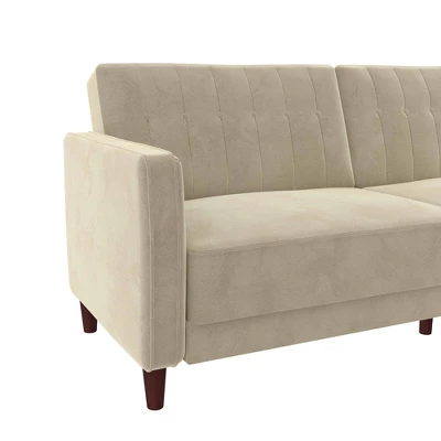 Isabella Tufted Transitional Futon - Room & Joy 20 Isabella Tufted Transitional Futon - Room & Joy - Image 18