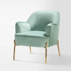 Odo Upholstered Accent Chair Velvet Comfy Living Room Arm Chair | Karat Home -HOMCOM Shop GUEST 82946e17 d32c 4d26 a36c ac3efe7a9fa0