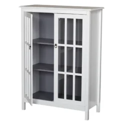 Portland Tall Cabinet White/Gray - Buylateral 7 Portland Tall Cabinet White/Gray - Buylateral -HOMCOM Shop GUEST 838f0dc0 2dd0 4a11 8e80 18946088f53c