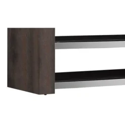 Twin Star Home TC52-6389-PO90 Cedar Manor Minimalist And Modern Design TV Stand For TVs Up To 55 Inches And 55 Pounds, Umber Oak -HOMCOM Shop GUEST 84e4a351 5108 4d96 8219 4e739dcca70f