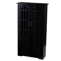 Monsaro Media Cabinet Black - Aiden Lane -HOMCOM Shop GUEST 873514a6 997f 4f27 8fcd f510ee22db33