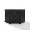 Alexandria Corner TV Stand For TVs Up To 48" Black - Crosley -HOMCOM Shop GUEST 873ae8c0 2d95 4f96 b468 7df5b46a0087