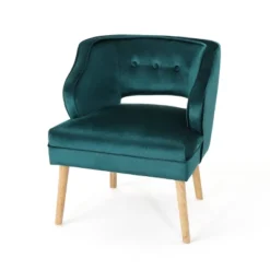 Mariposa Mid Century Accent Chair - Christopher Knight Home -HOMCOM Shop GUEST 87952e14 6247 4d68 9cfa ac53b6c3858c