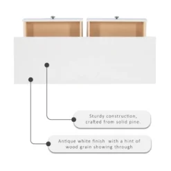 Davis Console Table - Linon -HOMCOM Shop GUEST 899dbb97 5f9c 4999 8c02 fe17776c6330