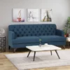 Postwick Contemporary Tufted Sofa Navy Blue - Christopher Knight Home -HOMCOM Shop GUEST 8ae0daa4 b6f3 4079 b43c 78bd63c154b7