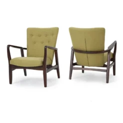 Set Of 2 Becker Upholstered Armchairs - Christopher Knight Home -HOMCOM Shop GUEST 8b305f86 5d35 423f bf1a 77fdec38665b