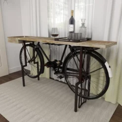 Rustic Metal Console Table Black - Olivia & May 36 Rustic Metal Console Table Black - Olivia & May -HOMCOM Shop GUEST 8c123bed 394e 4bbc a6c1 6cde0048506f