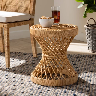 Seville Rattan End Table Natural - Bali & Pari 5 Seville Rattan End Table Natural - Bali & Pari - Image 3