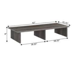 Designs2Go Large TV Stand For TVs Up To 46" - Breighton Home -HOMCOM Shop GUEST 8c4eee2f 681e 4777 b070 4e63e35d63a2