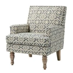 Asiab Wooden Upholstered Armchair | Karat Home -HOMCOM Shop GUEST 8c637c94 7b7e 4f8d 932a 0b546d73cf2f