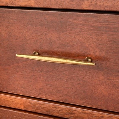 Ana Mid Century Modern Entryway Cabinet Oak - Lifestorey 9 Ana Mid Century Modern Entryway Cabinet Oak - Lifestorey - Image 7