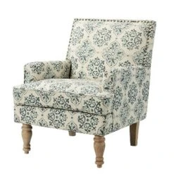 Asiab Wooden Upholstered Armchair | Karat Home -HOMCOM Shop GUEST 8ca4ed4f d6b1 4c64 ab1b fd93e0a46789