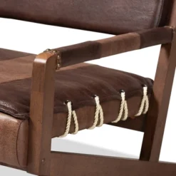 Rovelyn Faux Leather Finished Wood Sofa Brown - Baxton Studio 13 Rovelyn Faux Leather Finished Wood Sofa Brown - Baxton Studio -HOMCOM Shop GUEST 8e1163e6 1a7a 4315 9816 6f791c191bcc