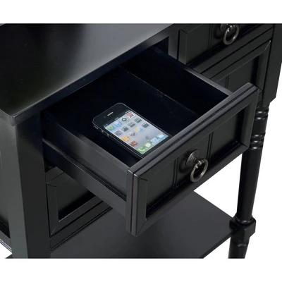 Kendra 3 Drawer Hall Table With Shelf - Breighton Home 11 Kendra 3 Drawer Hall Table With Shelf - Breighton Home - Image 9