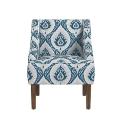 Classic Swoop Arm Chair Ikat Medallion Print - HomePop -HOMCOM Shop GUEST 8e4e62fc a61c 4403 9667 edeea7b5987e