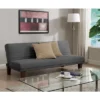 Delia Convertible Futon Sofa Microfiber - Room & Joy -HOMCOM Shop GUEST 92987ac1 caca 41a0 9974 4e647365979c