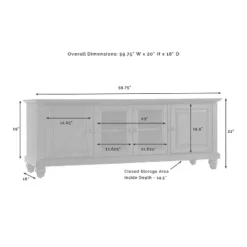 60" Cambridge Low Profile TV Stand For TVs Up To 65" Black - Crosley 21 60" Cambridge Low Profile TV Stand For TVs Up To 65" Black - Crosley -HOMCOM Shop GUEST 92b9778c 15b0 46c3 b2c1 e6fa51690d2a
