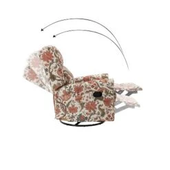 Franciscus Manual Swivel Transitional Glider Recliner With Nailhead Trims And Swivel Base | KARAT HOME 16 Franciscus Manual Swivel Transitional Glider Recliner With Nailhead Trims And Swivel Base | KARAT HOME -HOMCOM Shop GUEST 932744ad d49e 423f 8050 b22f1fba5773