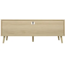 Aubrey 47.32" Rattan TV Stands With 3 Rattan Drawers And Solid Wood Feet For TVs Up To 50"-The Pop Maison -HOMCOM Shop GUEST 93a5e228 6088 4b6c 8cd8 87b870d33bb9