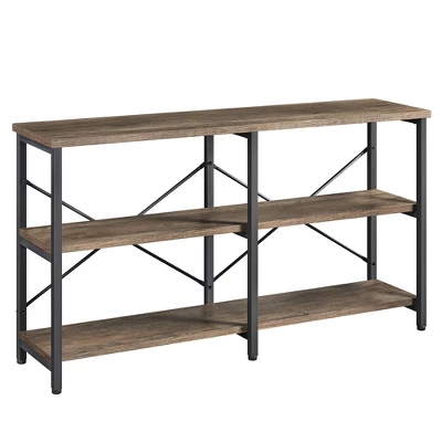Yaheetech 3 Tiers Wood Console Table Industrial Sofa Table 11 Yaheetech 3 Tiers Wood Console Table Industrial Sofa Table - Image 9