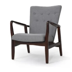 Becker Upholstered Armchair - Christopher Knight Home -HOMCOM Shop GUEST 948501b9 f5d6 4034 b409 319c3d5f4145