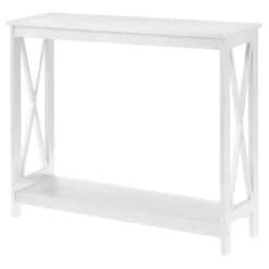 Oxford Console Table With Shelf - Breighton Home -HOMCOM Shop GUEST 94cd04ad 725b 4ef5 bc0f 72c4fc476f0e
