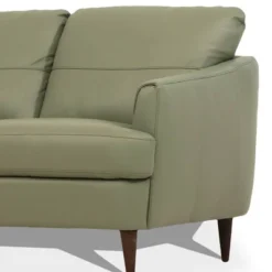 83" Helena Sofa Moss Green Leather - Acme Furniture -HOMCOM Shop GUEST 9558844b d54d 48d4 a7df f0128c09107b
