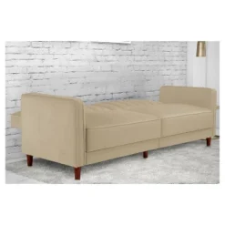Isabella Tufted Transitional Futon - Room & Joy 27 Isabella Tufted Transitional Futon - Room & Joy -HOMCOM Shop GUEST 97056dcc 71da 472e a0ff 9a618097da49