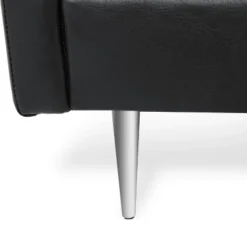 Brockbank Modern Faux Leather 3 Seater Sofa With Pillows - Christopher Knight Home -HOMCOM Shop GUEST 970f4e34 1b6c 426b 9567 84f8a5ec8330