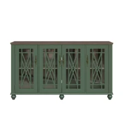 63" Vintage Storage Sideboard Buffet Accent Cabinet - Festivo -HOMCOM Shop GUEST 986fb4c9 9fa4 41a0 9851 e50d78372985