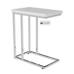 Hastings Home C-Shaped Sofa Side Table Space-Saving, White 14 Hastings Home C-Shaped Sofa Side Table Space-Saving, White -HOMCOM Shop GUEST 98a44cbc 66d1 4afe 8866 4f55587df32c