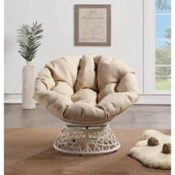 Papasan Chair - OSP Home Furnishings -HOMCOM Shop GUEST 98cfcf2e 2b25 439d a13d f214ccc7c719