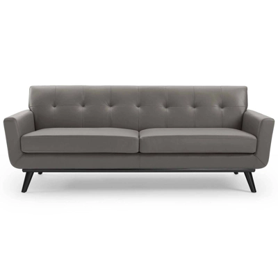 Engage Top-Grain Leather Lounge Living Room Sofa - Modway 11 Engage Top-Grain Leather Lounge Living Room Sofa - Modway - Image 9