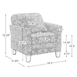 Hilda Mid Century Living Room And Bedroom Armchair With Pillows | ARTFUL LIVING DESIGN 22 Hilda Mid Century Living Room And Bedroom Armchair With Pillows | ARTFUL LIVING DESIGN -HOMCOM Shop GUEST 99090c98 e699 43d2 83b1 ff862c2f6543