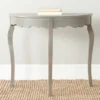 Aggie Console - Ash Grey - Safavieh -HOMCOM Shop GUEST 991737c8 8dce 401b 965d 22c535a0caf1