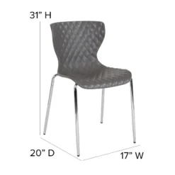 Flash Furniture Lowell Contemporary Design Plastic Stack Chair -HOMCOM Shop GUEST 9969b45f f76e 43ef 88d4 dc4ff2e45bd5