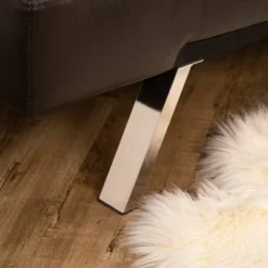 Mackenzie Leather Convertible Sofa - Abbyson Living -HOMCOM Shop GUEST 9a32b013 11ba 4f6f 8aec 271a112b11ce