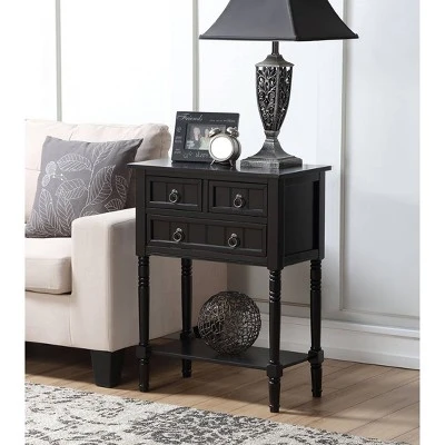 Kendra 3 Drawer Hall Table With Shelf - Breighton Home 6 Kendra 3 Drawer Hall Table With Shelf - Breighton Home - Image 4