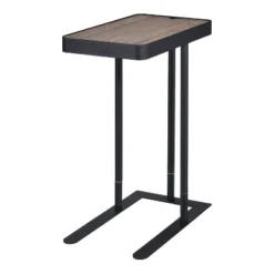 Callander Hidden Storage Height Adjustable Side Table - MiBasics -HOMCOM Shop GUEST 9b385dfd 4cc2 4577 8584 6abd3c3a55f1
