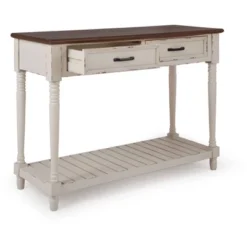 Baker Console Table Antique White - ClickDecor -HOMCOM Shop GUEST 9b3a2c86 7634 41aa a834 f09675d5fd73