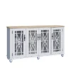 63" Vintage Storage Sideboard Buffet Accent Cabinet - Festivo -HOMCOM Shop GUEST 9b73273a 6c84 4a13 a091 0e4df2a8ea05