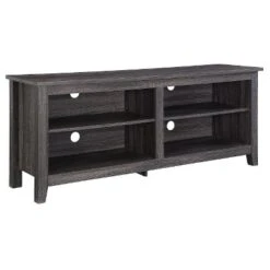 Transitional 4 Cubby Wood Open Storage TV Stand For TVs Up To 65"- Saracina Home 29 Transitional 4 Cubby Wood Open Storage TV Stand For TVs Up To 65"- Saracina Home -HOMCOM Shop GUEST 9b7ac2df b47e 4854 8161 aae16d90f836